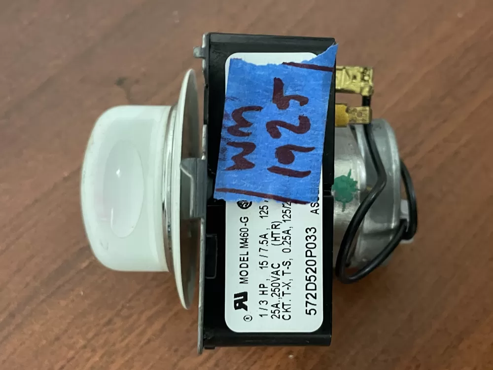 GE 572D520P033 WE4M334 Dryer Timer AZ52792 | Wm1925