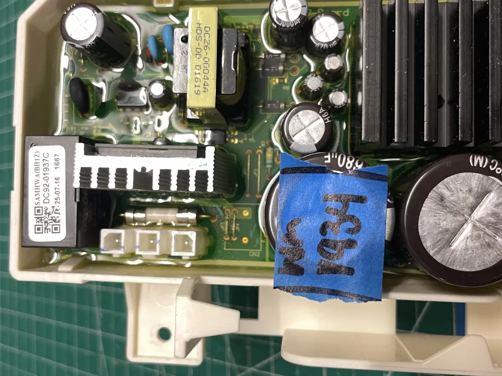 Samsung DC92 01937C Washer Control AZ210973 | Wmv934