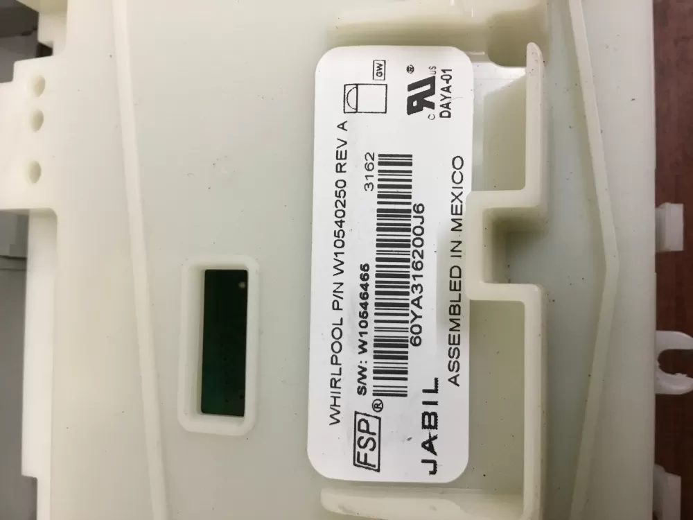 Whirlpool W10375804 W10479765 Dishwasher Control Board AZ33986 | NR1690