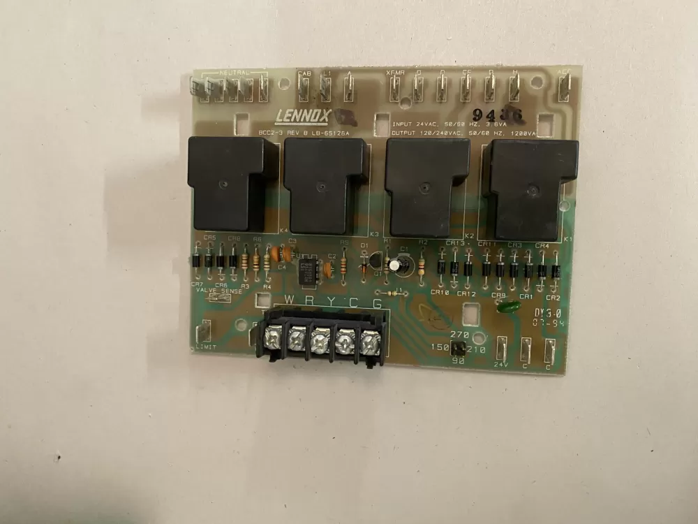 Lennox LB-65126A Furnace Bcc2-3 Circuit Board AZ109173 | BK1053 | A-Z ...
