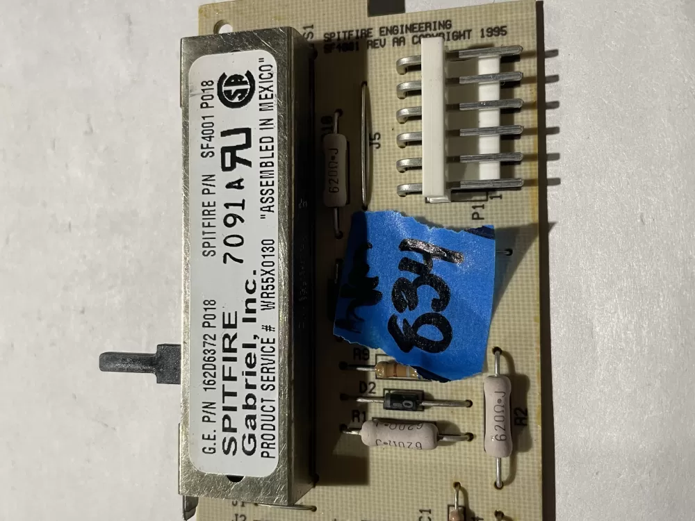 GE Kenmore WR55X130 Refrigerator Dispenser Control Board AZ189284 | Wm834