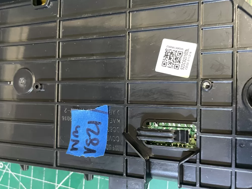 Samsung DC92-01802L Washer Control Board UI Display PCB AZ202389 | Wmv821