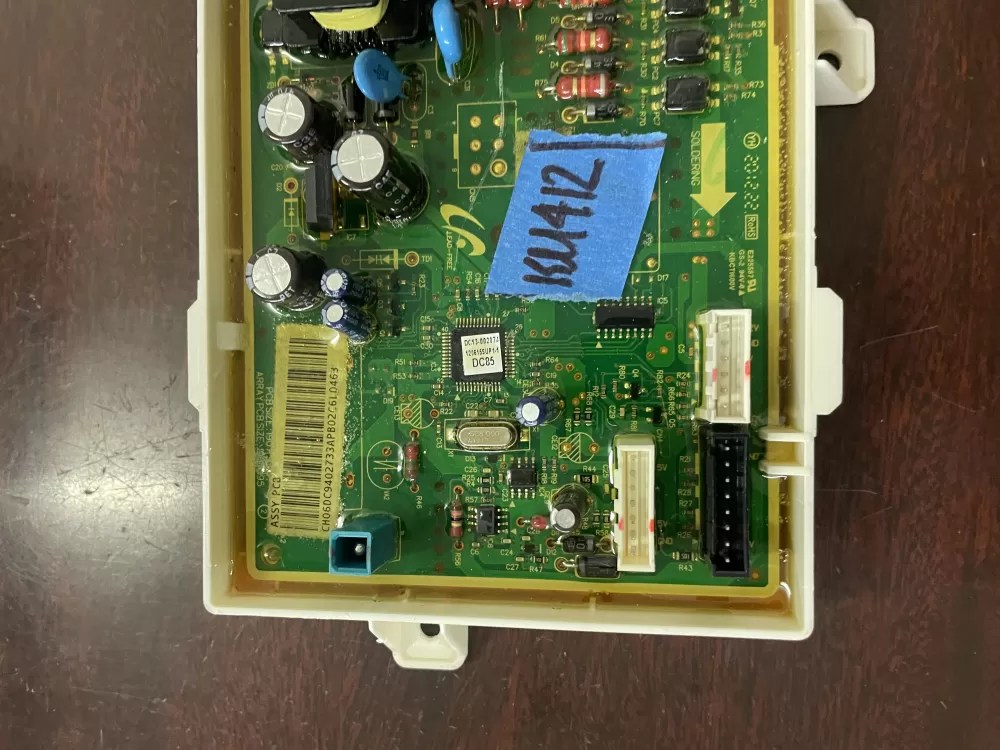 Samsung DC94 02733A Dryer Control Board AZ39198 | KM412