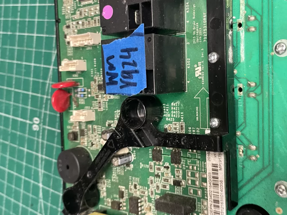 GE WE22X35978 AP7211612 234D2315G003 Dryer Control Board AZ208655 | Wmv924