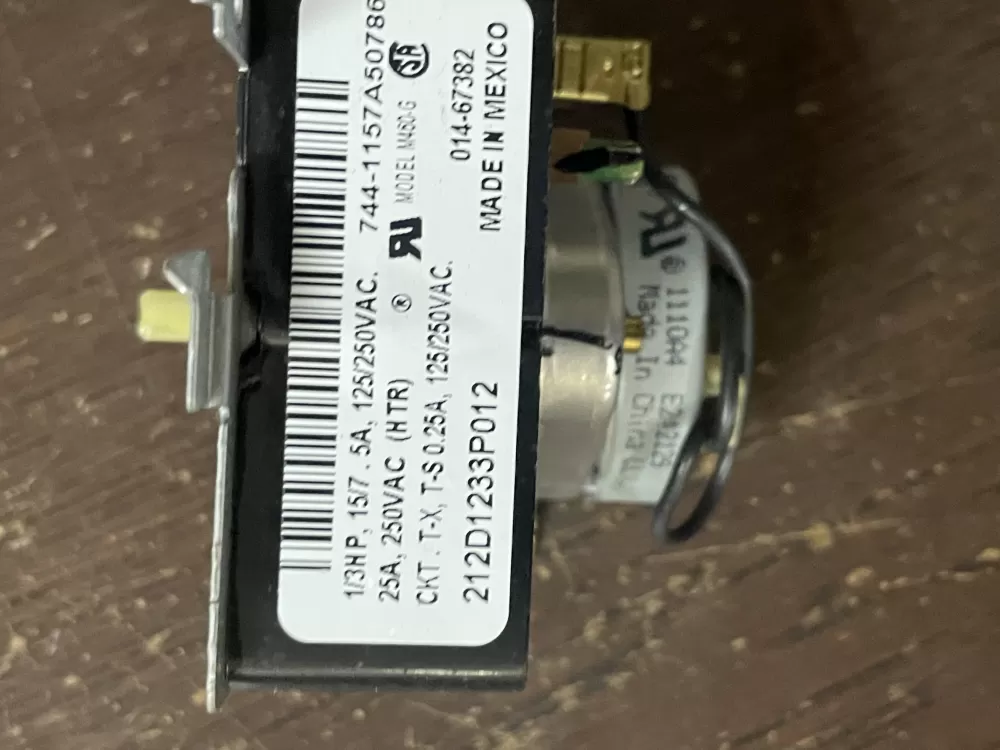 GE 212D1233P012 WE4M364 Dryer Timer AZ39145 | Wm480