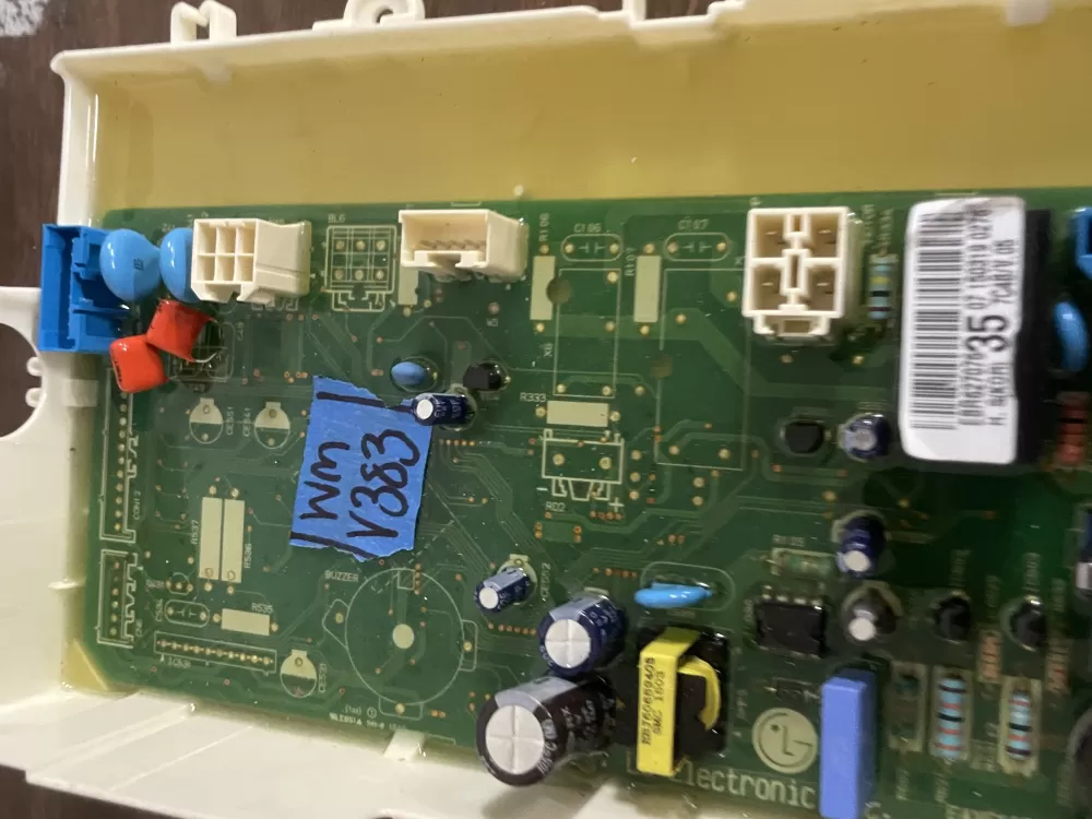 LG EBR62707635 Dryer Control Board AZ80413 | Wmv383