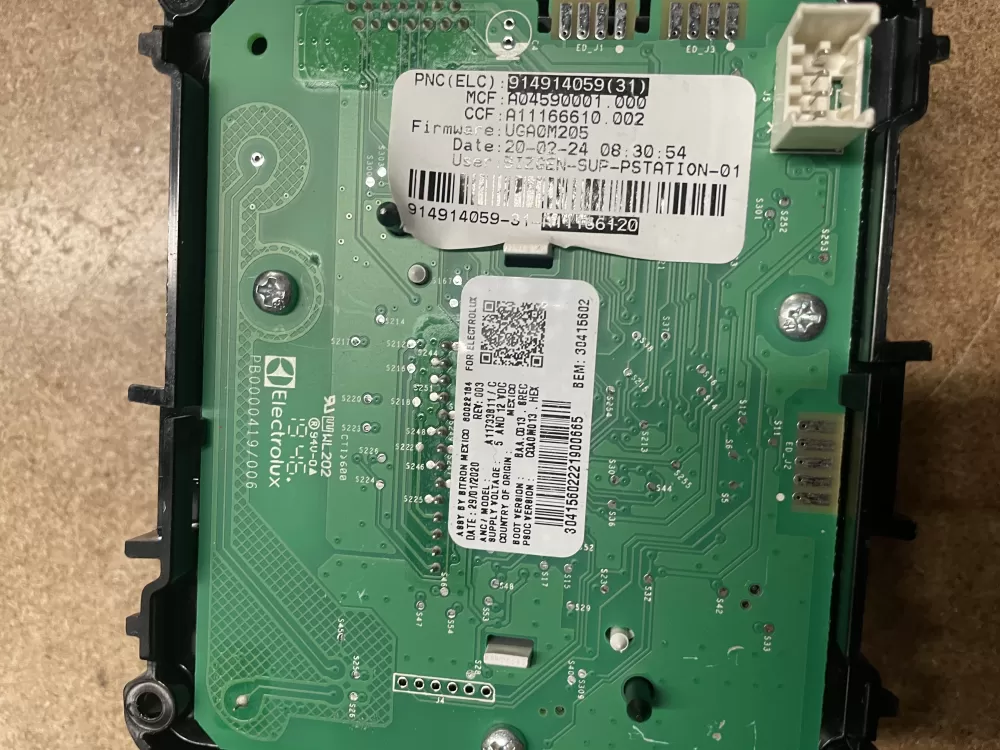 Frigidaire 914914059 Washer Display Control Board AZ2775 | KM955