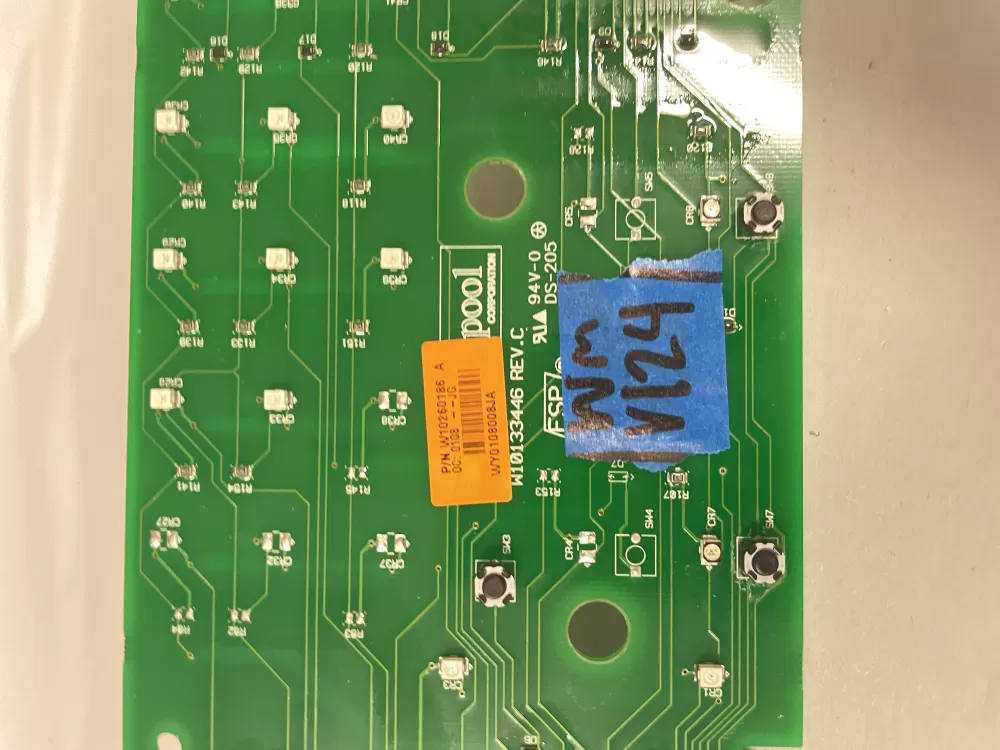 Whirlpool Maytag W10260186 W10258434 Washer Control Board AZ225232 | Wmv124