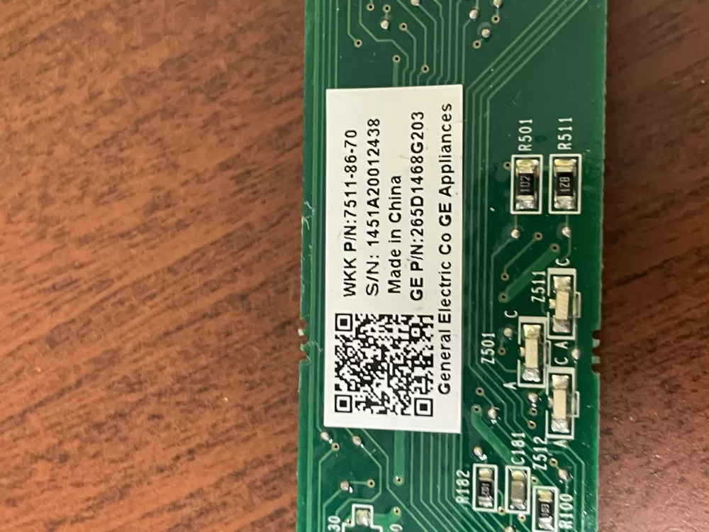 GE 265D1468G203 Dishwasher Control Board AZ52309 | Wm1893