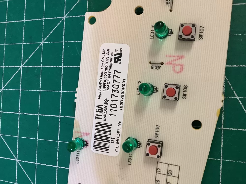 GE 165D7803P001 WD21X10378 Dishwasher Control Board AZ187498 | NR2749