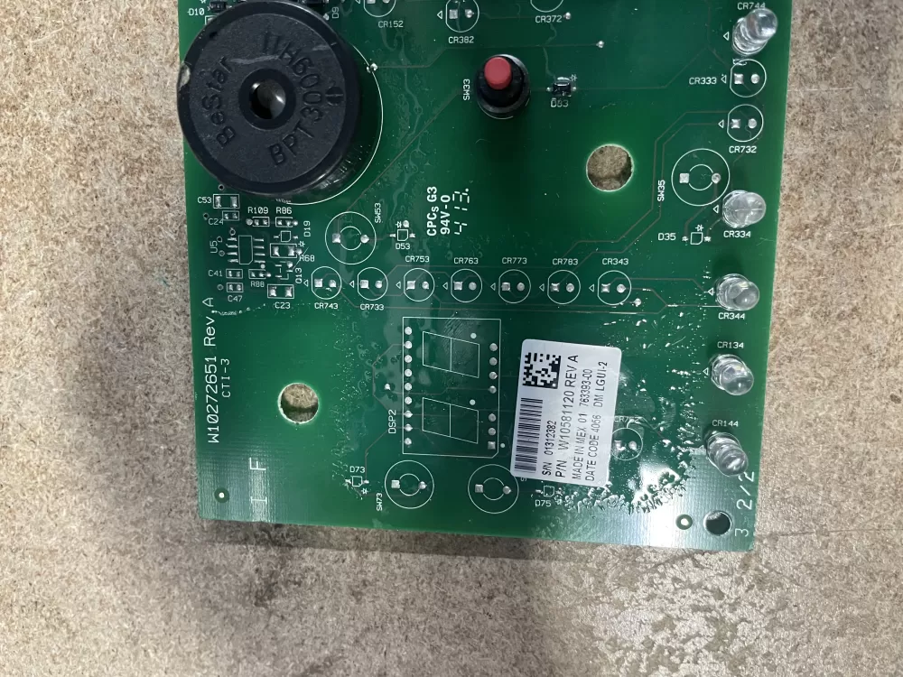 Whirlpool W10581120 Washer Control Board AZ23100 | KMV12
