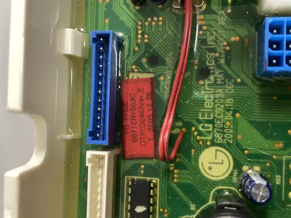 LG Kenmore 6870EC9203A 6871ER1003C Washer Control Board AZ210800 | Wmv931