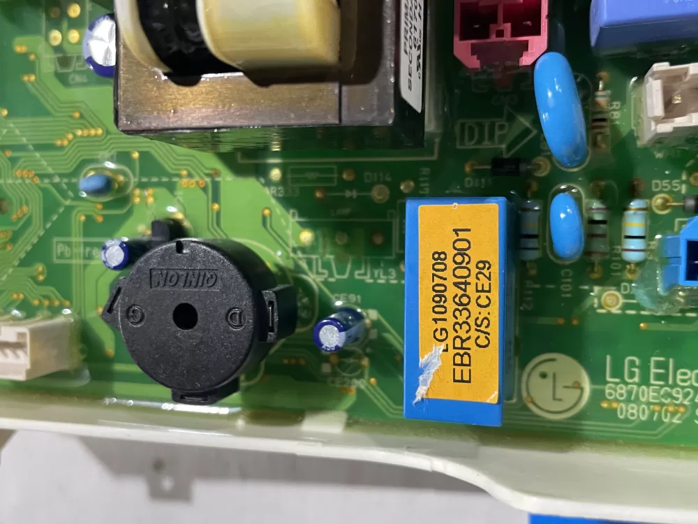 LG 6870EC9241C EBR33640901 Dryer Control Board AZ186339 | Wm2744
