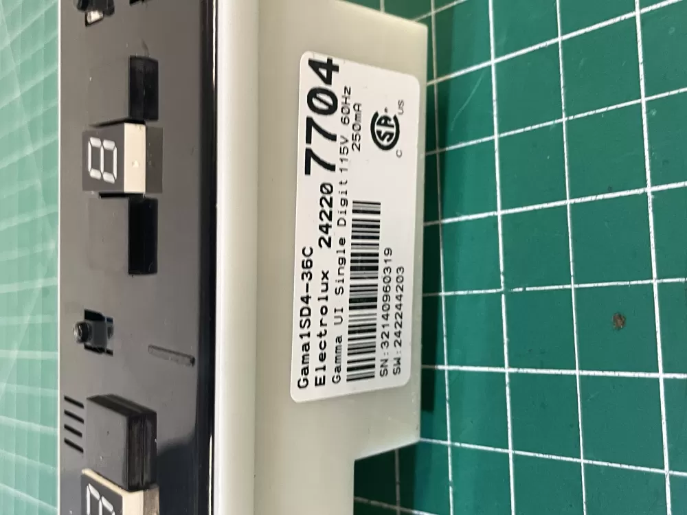 Frigidaire A01078804 242207704 Refrigerator UI Control Board AZ200758 | Wm2802