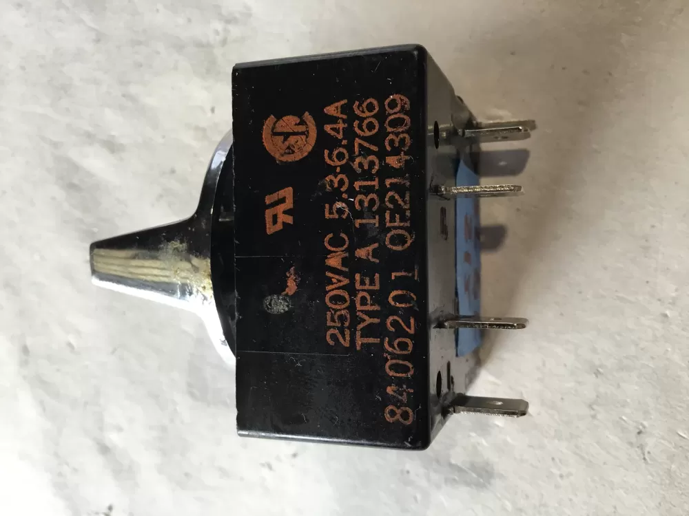 Whirlpool 1313766 Oven Burner Switch