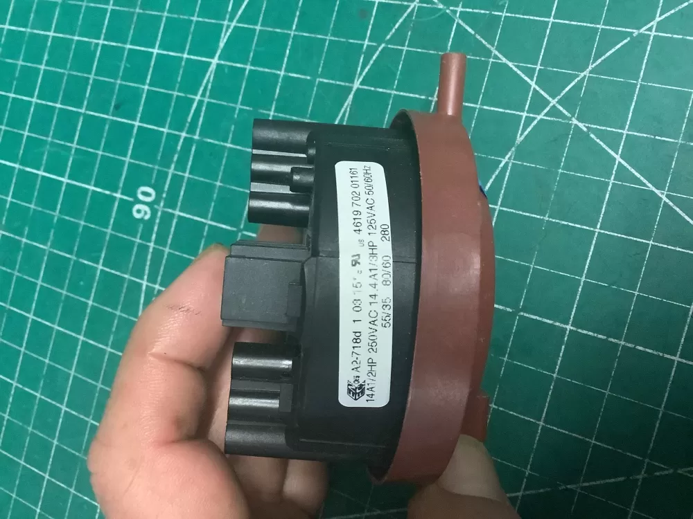 Whirlpool Washer Water-Level Pressure Switch WPW10514214 AZ209559 | AR1617