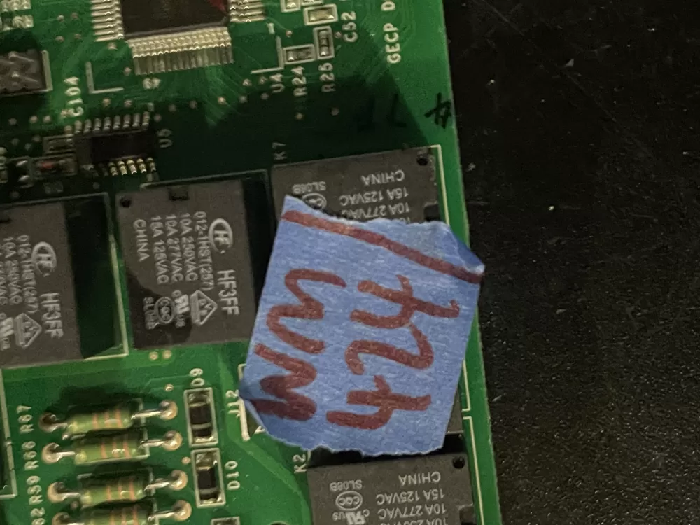 GE WR55X10956 WR55X10697 EBX1069P005 Refrigerator Control Board AZ35316 | Wm424