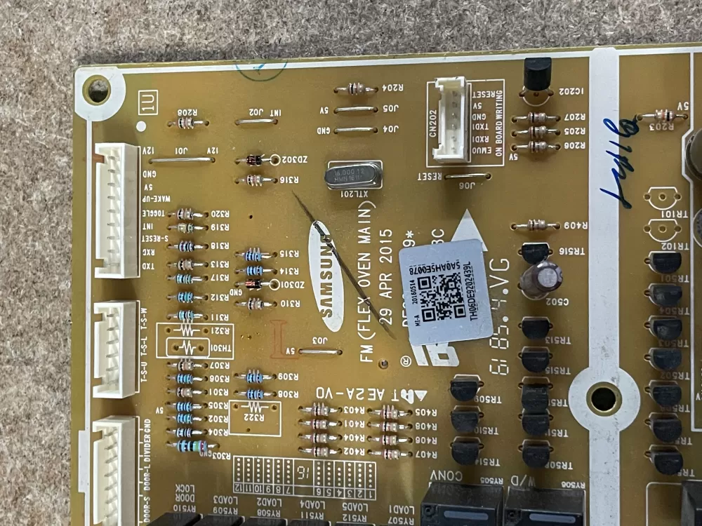 Samsung DE92 02439L Range Relay Control Board AZ21774 | KM1215
