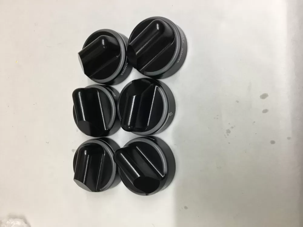 Oven Range Griddle 105374-02 6PC Knob Set AZ80262 | Sl118