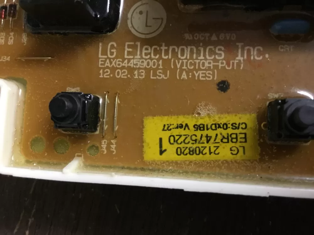 LG EAX48830515 EBR74752201 Washer Control Board AZ14579 | NR560