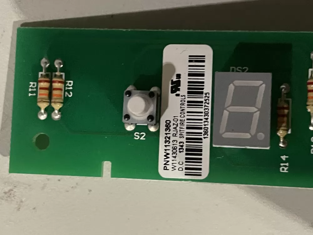 Whirlpool W11321360 Refrigerator Control Board Temp Assembly AZ32363 | W11321360