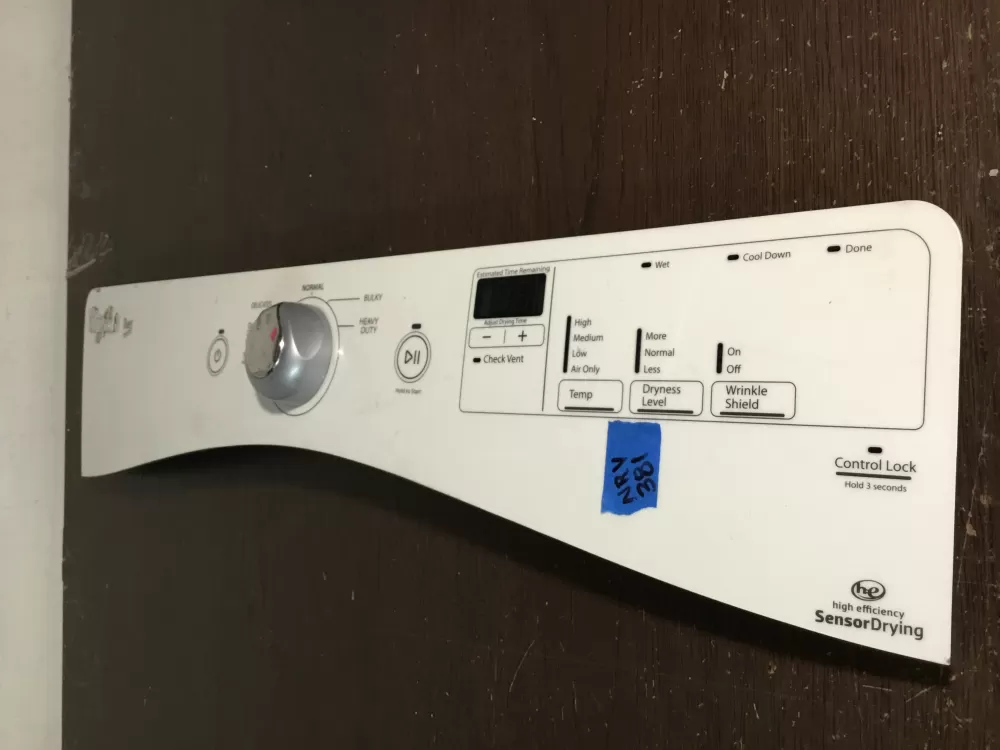 Whirlpool W10489109 W10553790 WPW10553790 Dryer Control Board AZ38666 | NRV381