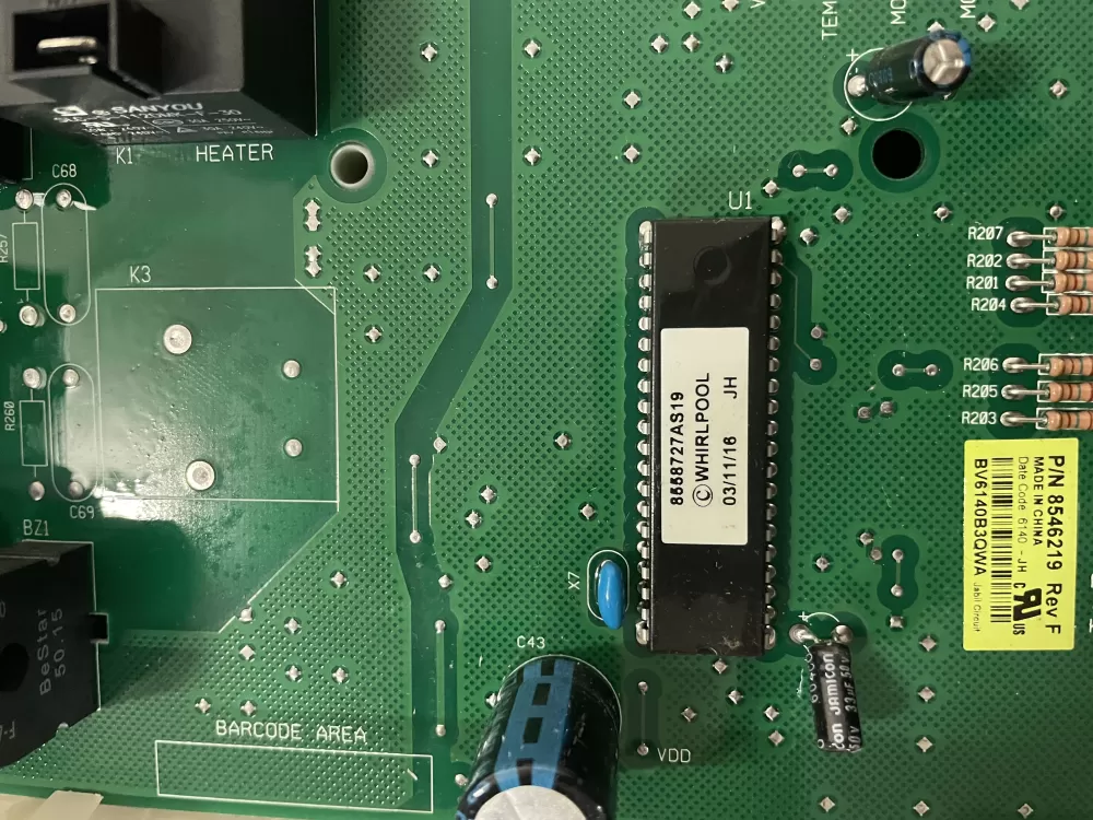 Whirlpool WP8546219 Dryer Control Board AZ47176 | KM600