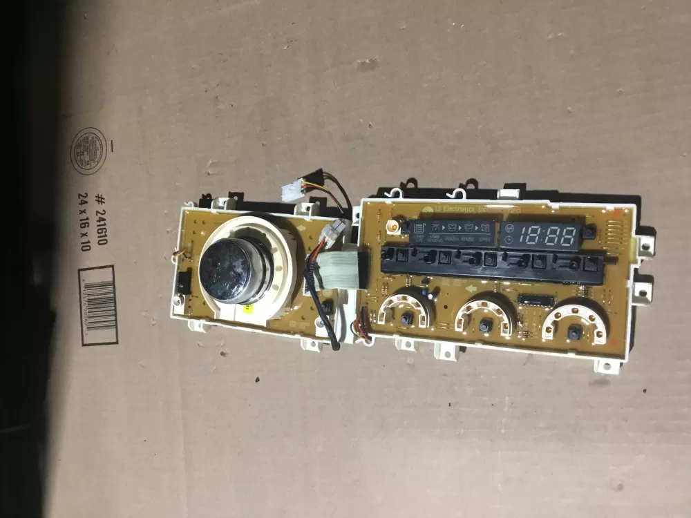 LG EBR36870711 Washer Control Board Panel User Interface AZ88751 | Wmv122