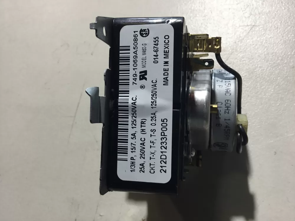 GE Hotpoint 212D1233P005 WE04X20415 WE4M357 WE4M355 Dryer Timer AZ38407 | NR4