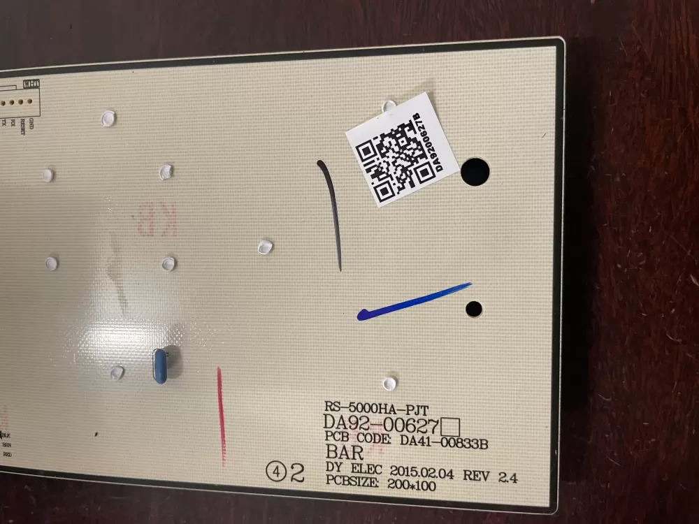 Samsung DA92 00627B Refrigerator Control Board Dispenser AZ47135 | KM600
