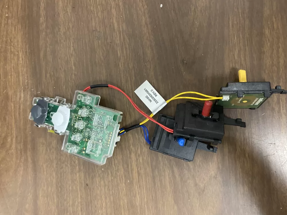 GE 234D2618G001 WE04X27284 Dryer Control Board AZ29727 | BK275