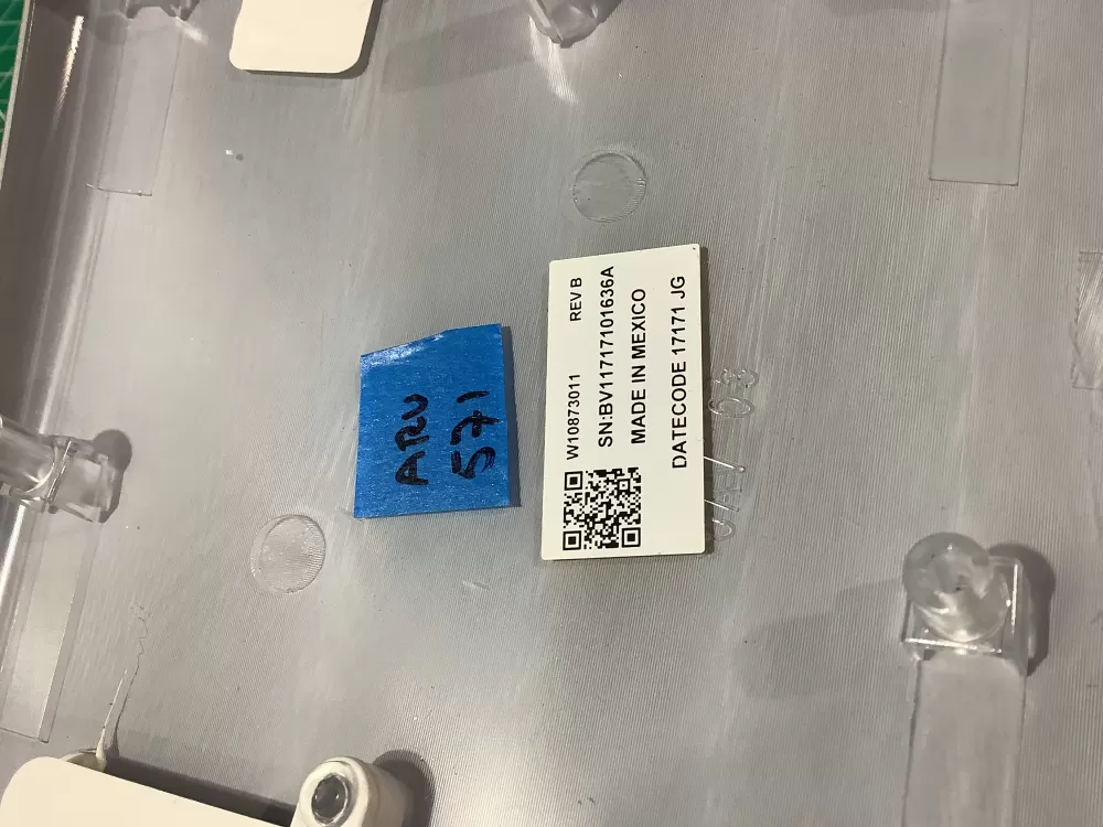 Whirlpool Dryer W10873011 Control Panel AZ191205 | ARV571