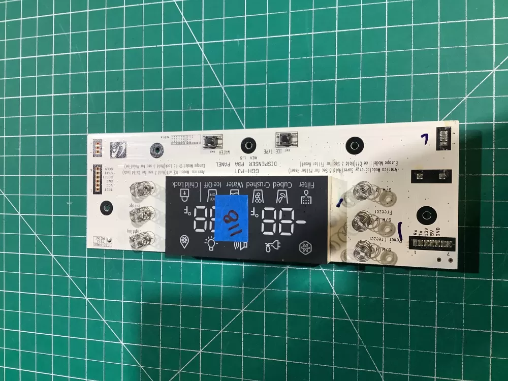 Samsung DA41-00522A Refrigerator Dispenser Control Board AZ153156 | NR118