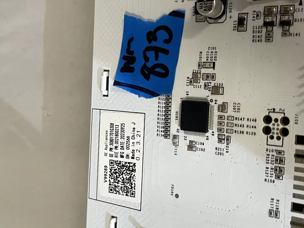 GE Washer Control Board 308D1701G308 00218000213 AZ214380 | Wm873