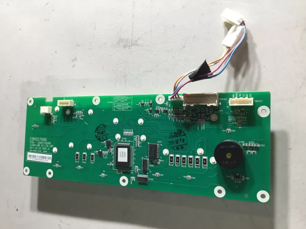 LG Kenmore EBR65768603 Refrigerator Control Board Dispenser AZ47462 | NR588