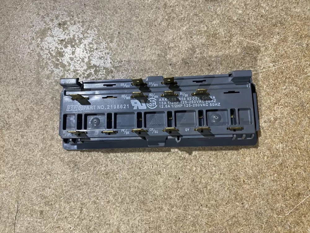 Whirlpool Maytag 2198621 Refrigerator Control Board Dispenser AZ66202 | BK2054