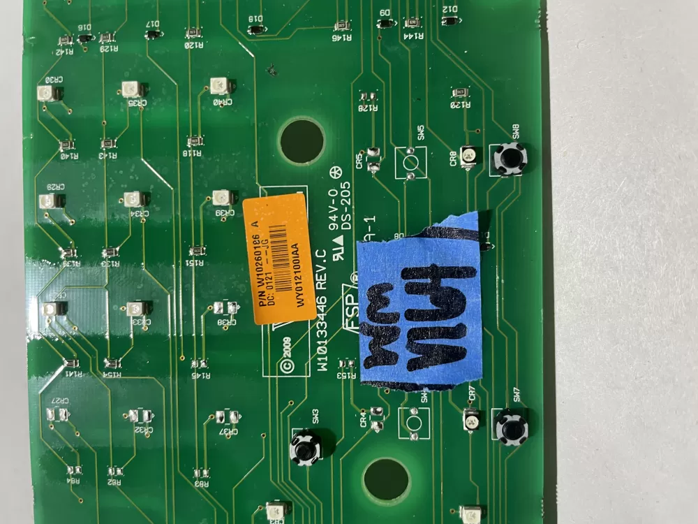 Whirlpool Maytag W10260186 W10258434 Washer Control Board AZ115274 | Wmv164