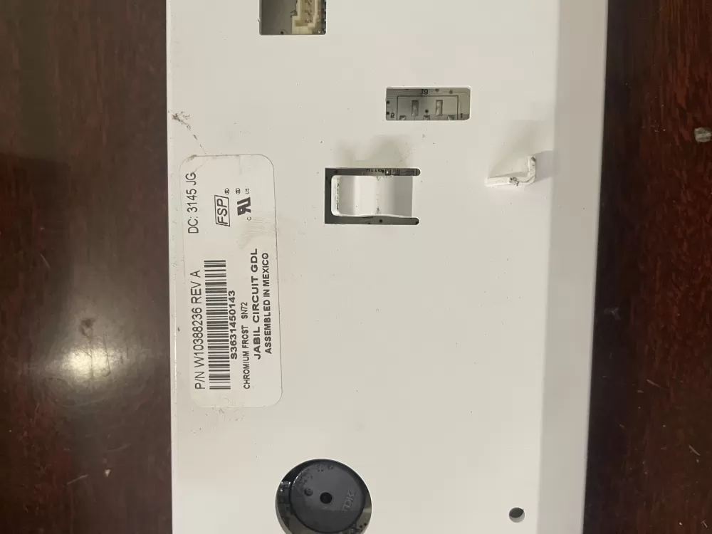 Whirlpool W10388236 Refrigerator Control Dispenser Board AZ35889 | KM471