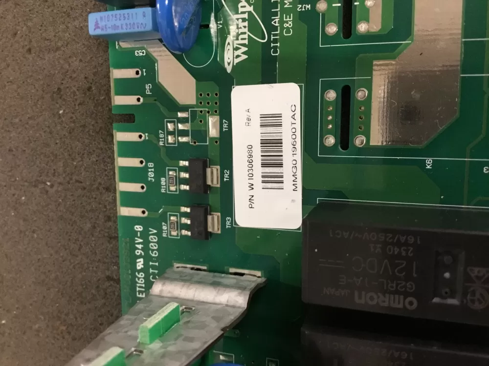 Whirlpool W10306980 Washer Control Board AZ90231 | NR587