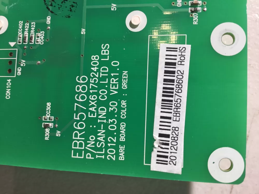 Kenmore EBR65768602 Refrigerator Display Control Board AZ42623 | NR1743