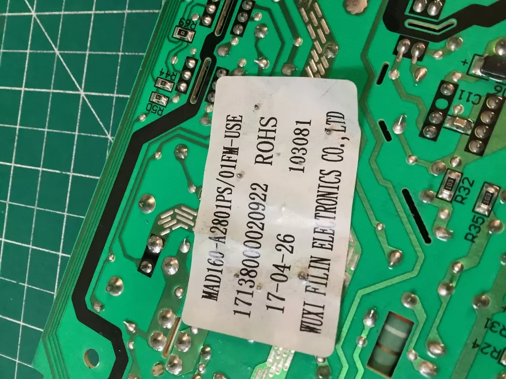 Midea Washer Control Board Part 17138000005670 17138000020922 AZ221037 | NR2075