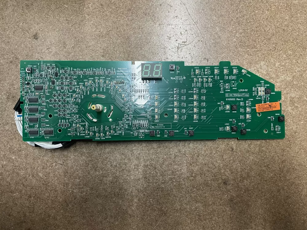 Whirlpool W10399100 W10296457 Washer Control Board AZ12410 | KM1659