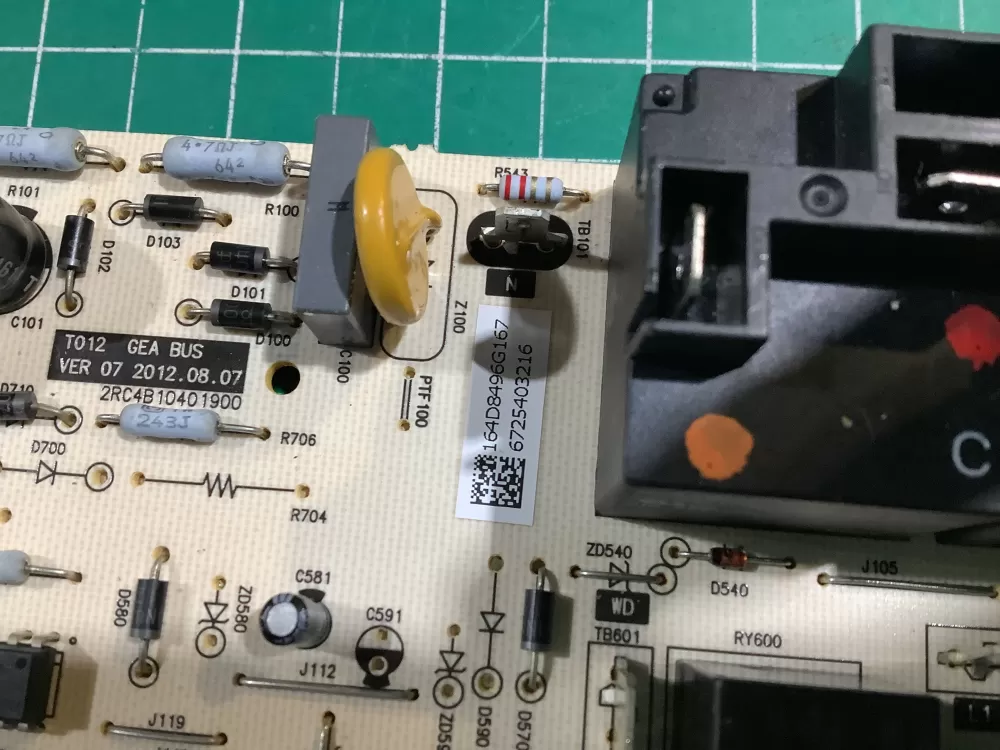 GE 164D8496G167 WB27X25361 Range Oven Control Board AZ150723 | NRV777