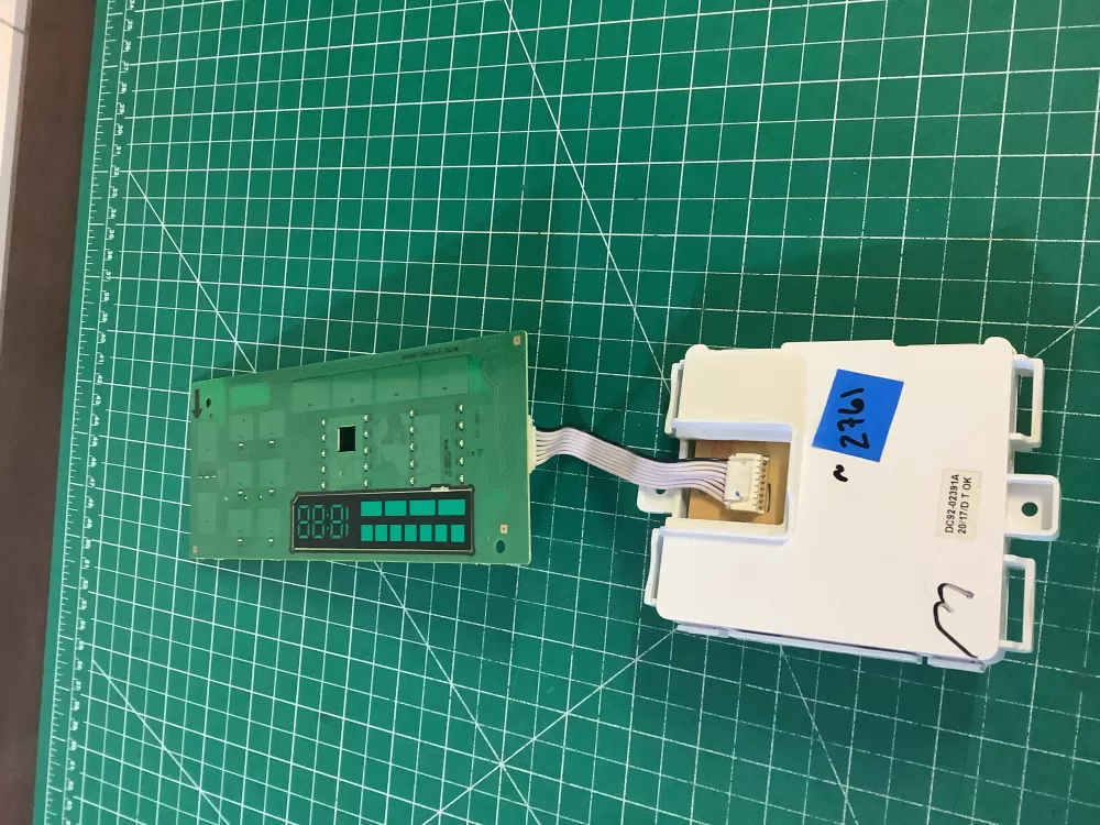 Samsung DC92-02394A Washer Display Control Board AZ210190 | NR2761