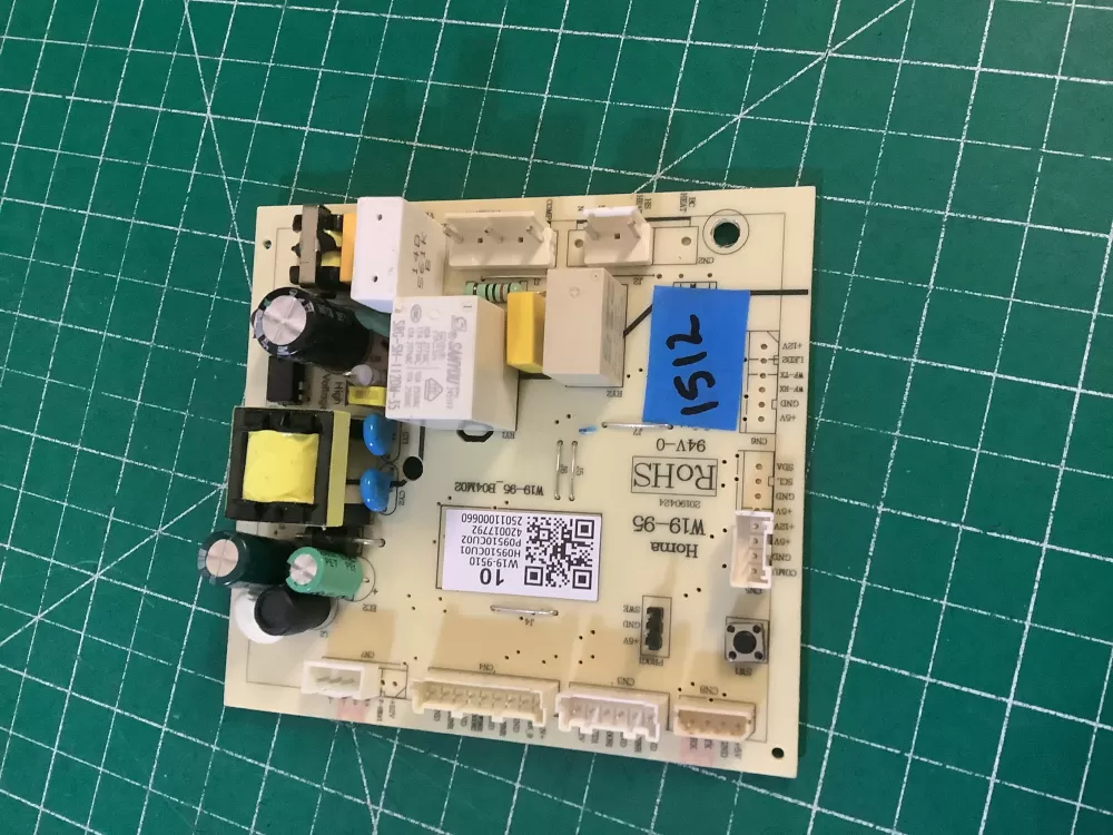 Homa Electrolux W19-9510 Refrigerator Control Board AZ212827 | NR1512