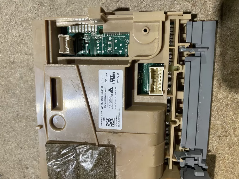 KitchenAid W10913613 W10913615 Dishwasher Control Board AZ76549 | BK119