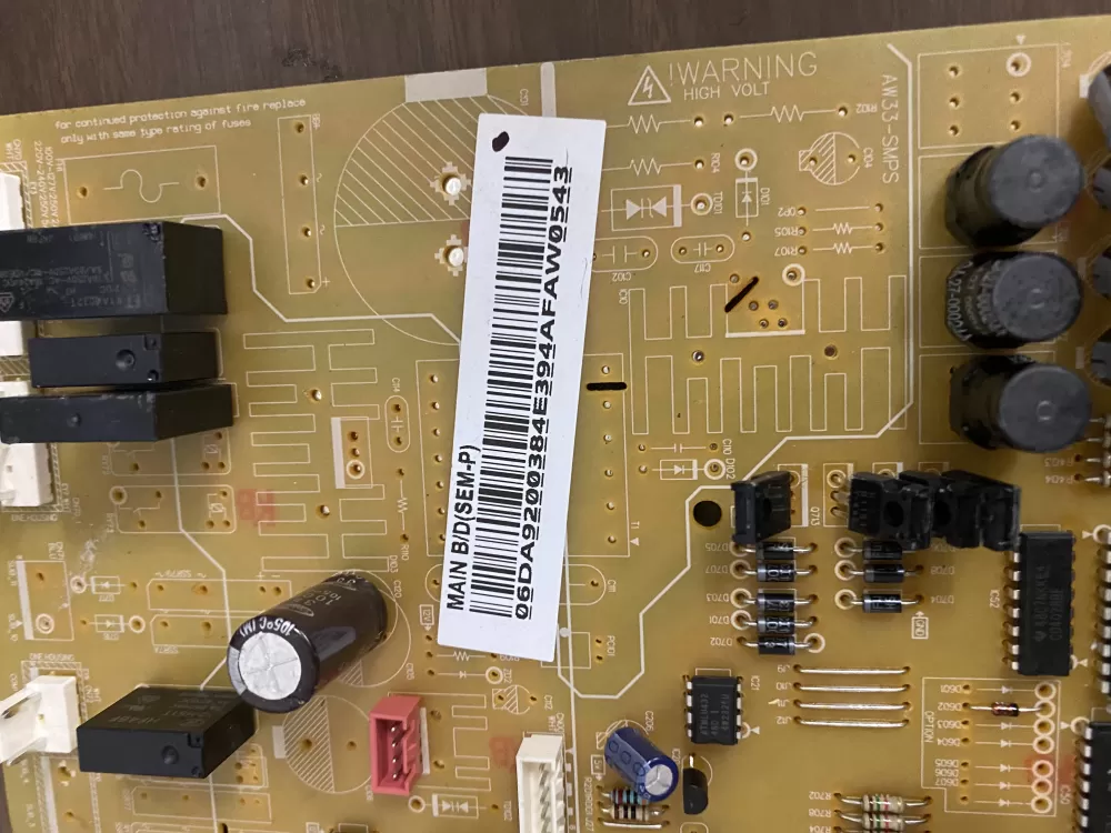 Samsung DA92 00384E Refrigerator Control Board AZ32012 | BK1677