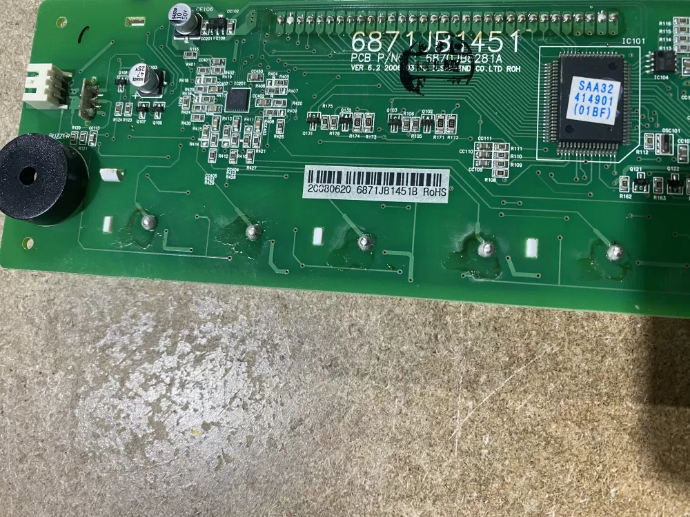 LG Kenmore 6871JB1451A Refrigerator Control Board Dispenser AZ76540 | BK1864