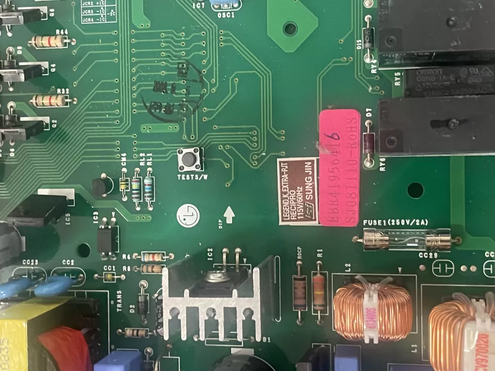 LG Kenmore EBR41956410 EBR41956416 Refrigerator Control Board AZ39710 | KM326