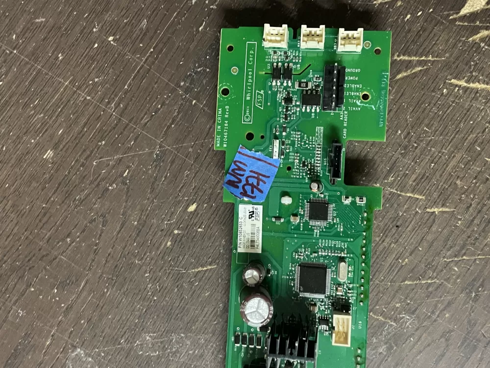Whirlpool W10852653 Washer Control Board LCD Display Interface AZ45903 | Wm1771